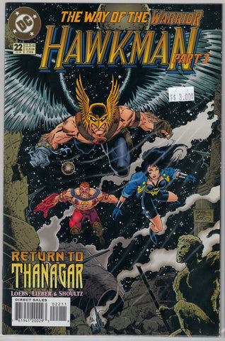 Hawkman (3rd Series) Issue # 22 DC Comics $3.00