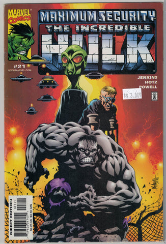Incredible Hulk Second Series Issue # 21 Marvel Comics $3.00