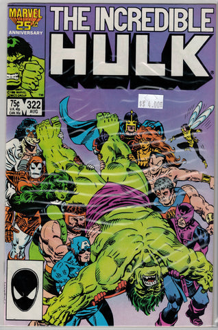 Incredible Hulk Issue # 322 Marvel Comics $4.00