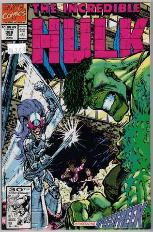 Incredible Hulk Issue # 388 Marvel Comics $3.00