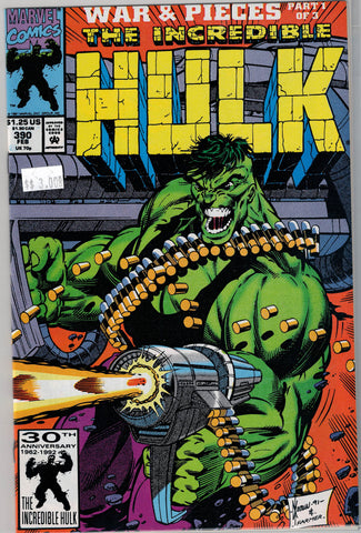 Incredible Hulk Issue # 390 Marvel Comics $3.00