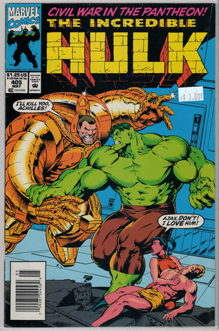 Incredible Hulk Issue # 405 Marvel Comics $3.00