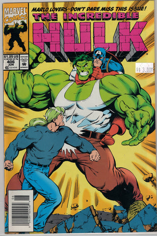 Incredible Hulk Issue # 406 Marvel Comics $3.00