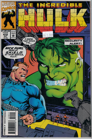 Incredible Hulk Issue # 410 Marvel Comics $3.00