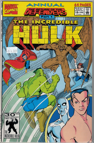Incredible Hulk Issue # Annual 18 Marvel Comics $4.00