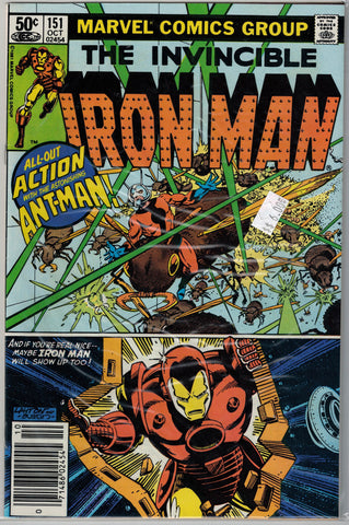 Iron Man Issue # 151 Marvel Comics $6.00