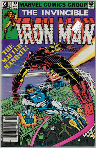 Iron Man Issue # 156 Marvel Comics $6.00