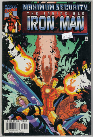 Iron Man Series 3 Issue # 35 Marvel Comics $3.00