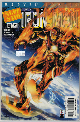 Iron Man Series 3 Issue # 49 Marvel Comics $3.00
