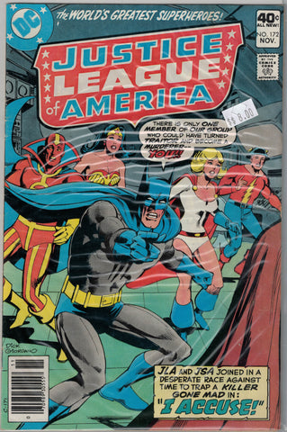 Justice League of America Issue # 172 DC Comics $8.00