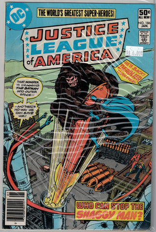 Justice League of America Issue # 186 DC Comics $6.00