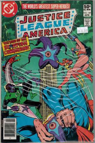 Justice League of America Issue # 189 DC Comics $6.00