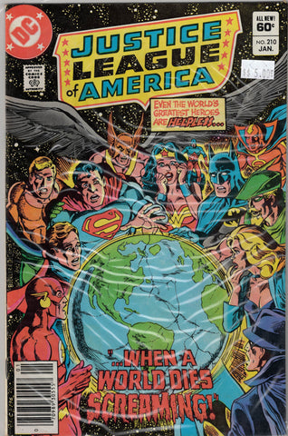 Justice League of America Issue # 210 DC Comics $5.00