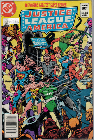 Justice League of America Issue # 212 DC Comics $5.00