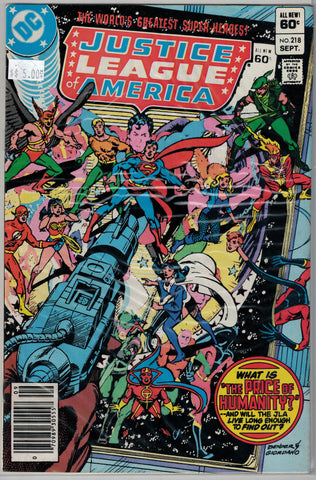 Justice League of America Issue # 218 DC Comics $5.00