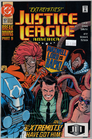 Justice League Issue #  57 DC Comics $3.00