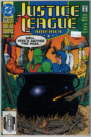 Justice League Issue #  59 DC Comics $3.00