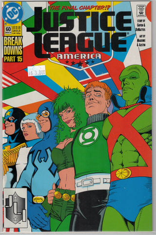 Justice League Issue #  60 DC Comics $3.00