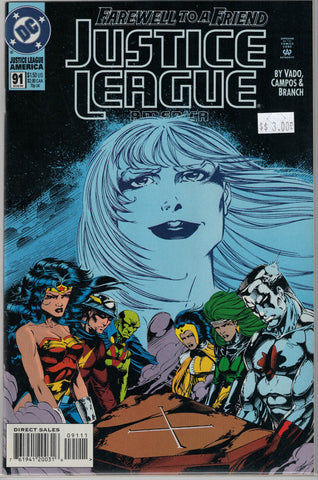 Justice League Issue #  91 DC Comics $3.00