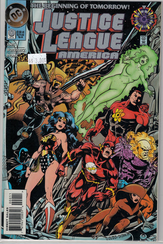 Justice League Issue # Zero DC Comics $3.00