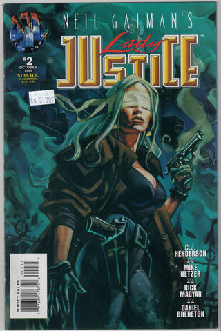 Neil Gaiman's Lady Justice Issue # 2 Tekno Comics $3.00