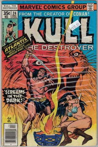 Kull The Destroyer Issue # 19 Marvel Comics $10.00