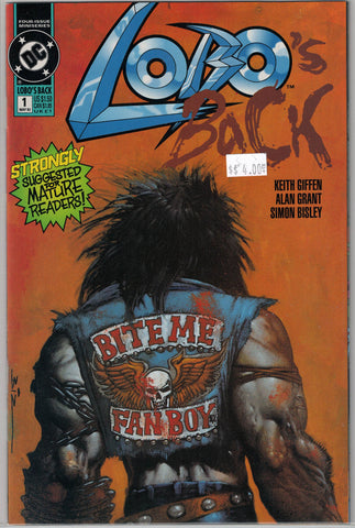 Lobo series 2 Issue # Lobo's back 1- DC Comics $4.00
