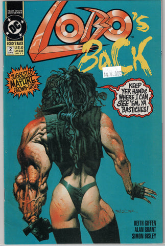 Lobo series 2 Issue # Lobo's back 2- DC Comics $4.00