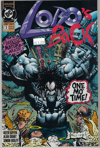 Lobo series 2 Issue # Lobo's back 3- DC Comics $4.00