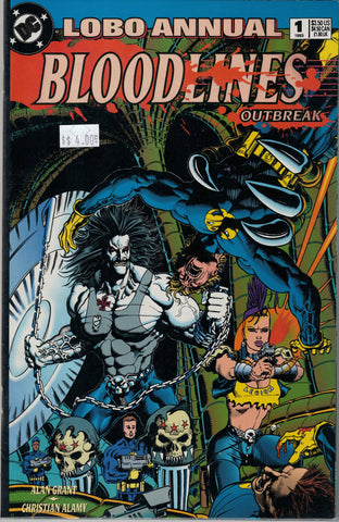 Lobo series 2 Issue #  Annual 1 (Bloodlines) DC Comics $4.00