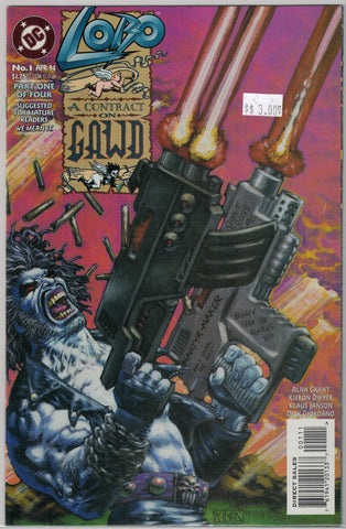 Lobo series 2 Issue # A Contract On GAWD 1- DC Comics $3.00
