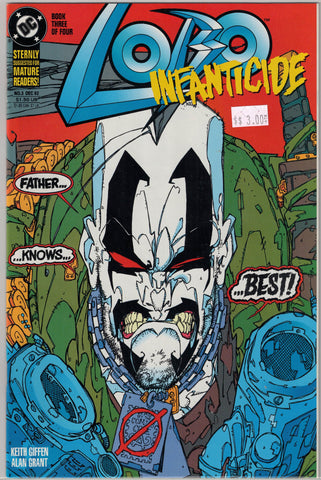 Lobo series 2 Issue # Infanticide 3- DC Comics $3.00