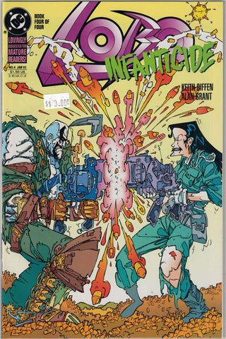 Lobo series 2 Issue # Infanticide 4- DC Comics $3.00