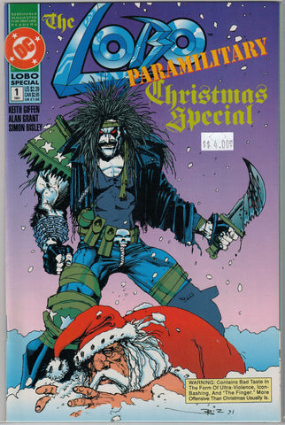 Lobo series 1 Issue # Paramilitary Christmas Special DC Comics $4.00