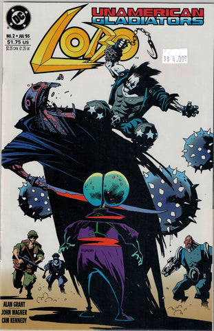 Lobo series 2 Issue # Unamerican Gladiator 2- DC Comics $4.00