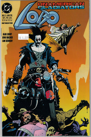 Lobo series 2 Issue # Unamerican Gladiator 3- DC Comics $4.00