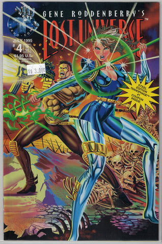 Gene Roddenberry's Lost Universe Issue # 4 (Flip Cover Variant) Tekno Comix $3.00