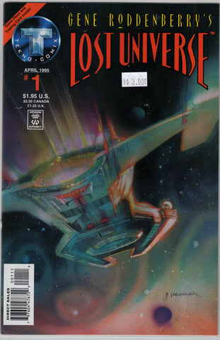 Gene Roddenberry's Lost Universe Issue # 1 Tekno Comix $3.00