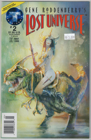 Gene Roddenberry's Lost Universe Issue # 2 Tekno Comix $3.00