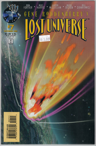 Gene Roddenberry's Lost Universe Issue # 7 Tekno Comix $3.00