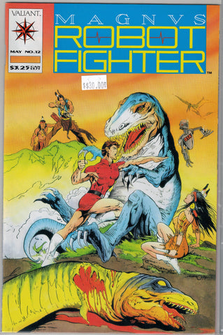 Magnus Robot Fighter Issue # 12 Valiant Comics $30.00