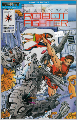 Magnus Robot Fighter Issue # 16 Valiant Comics $4.00