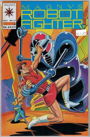 Magnus Robot Fighter Issue # 17 Valiant Comics $4.00