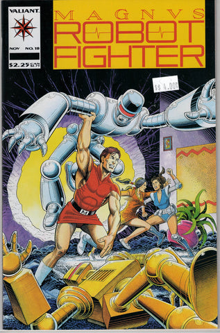 Magnus Robot Fighter Issue # 18 Valiant Comics $4.00