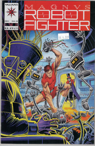 Magnus Robot Fighter Issue # 19 Valiant Comics $4.00