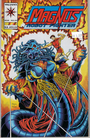 Magnus Robot Fighter Issue # 22 Valiant Comics $4.00