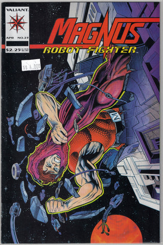 Magnus Robot Fighter Issue # 23 Valiant Comics $4.00