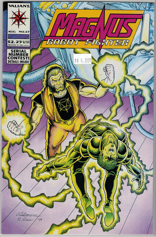 Magnus Robot Fighter Issue # 27 Valiant Comics $4.00