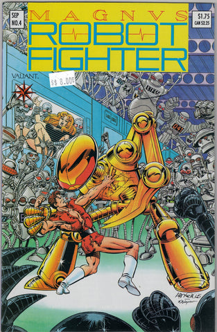 Magnus Robot Fighter Issue #  4 Valiant Comics $8.00