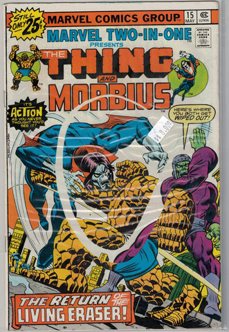 Marvel Two in One Issue # 15 Marvel Comics  $8.00